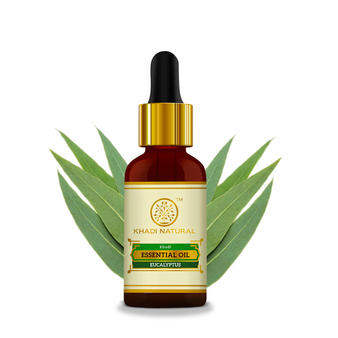 Khadi Natural Eucalyptus - Pure Essential Oil - 15ml Sale - Image 4