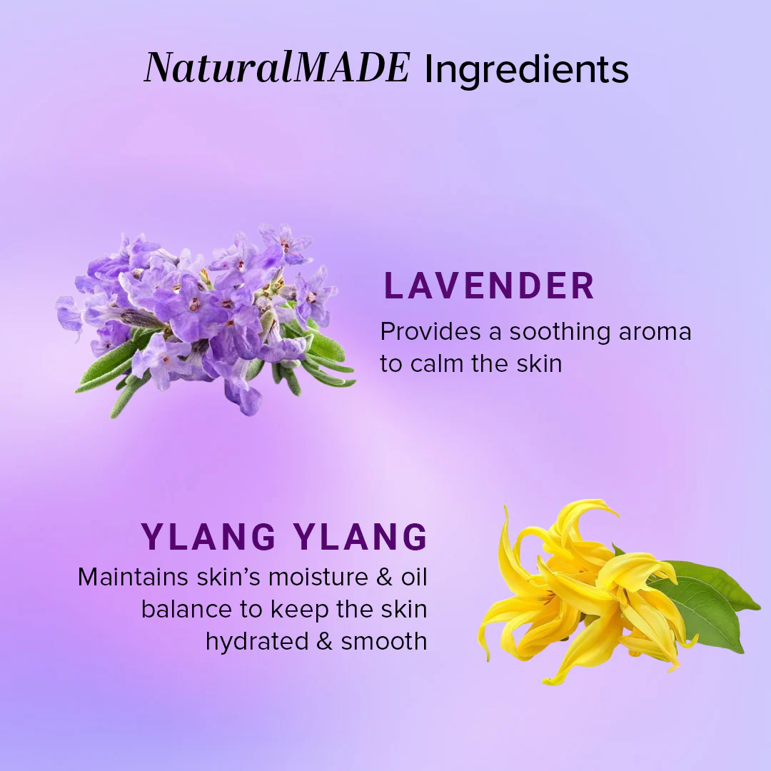 Khadi Natural Lavender & Ylang Ylang Body Wash SLS & Paraben Free - 210ml Sale - Image 3