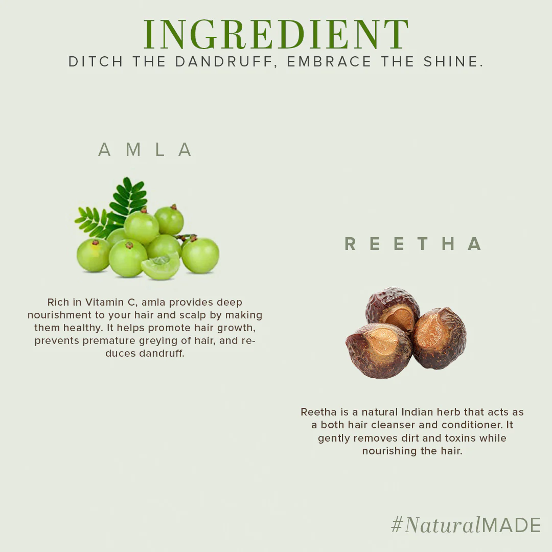 Khadi Natural Amla & Reetha Hair Conditioner 210ml - Image 3