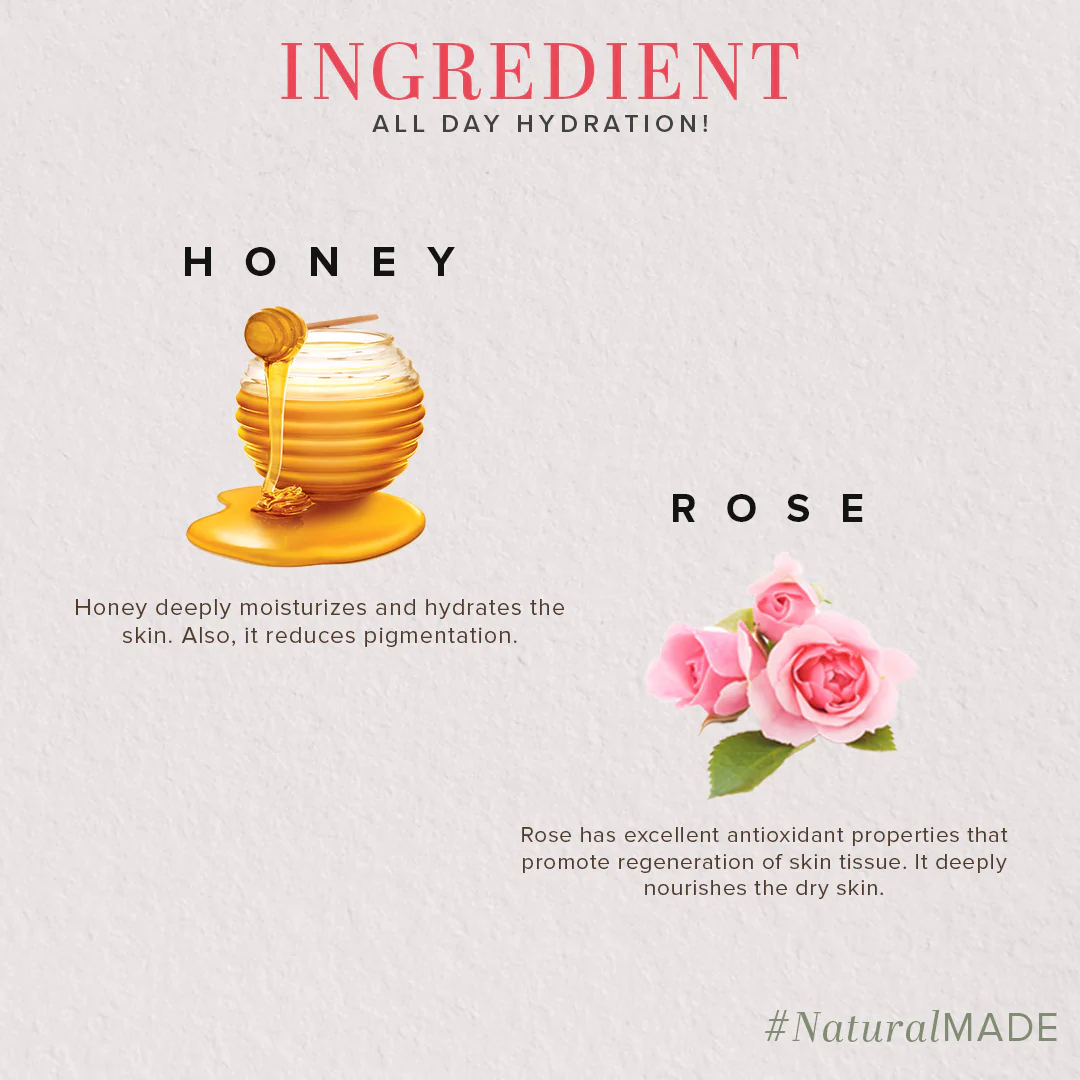 Khadi Natural Rose & Honey Body Wash SLS & Paraben Free - 210ml Sale - Image 3